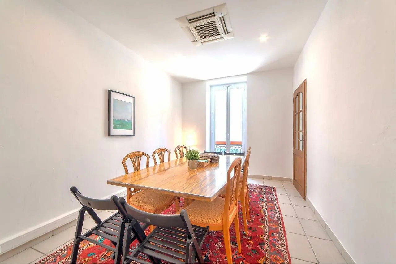 Lovely Large Familial Apartment In Central Nice, Ten Minutes Walk To The Beach! Francia